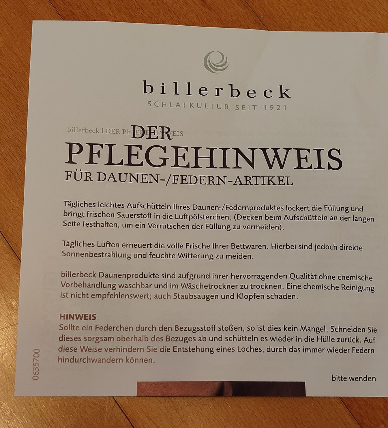 Zu weich für mich