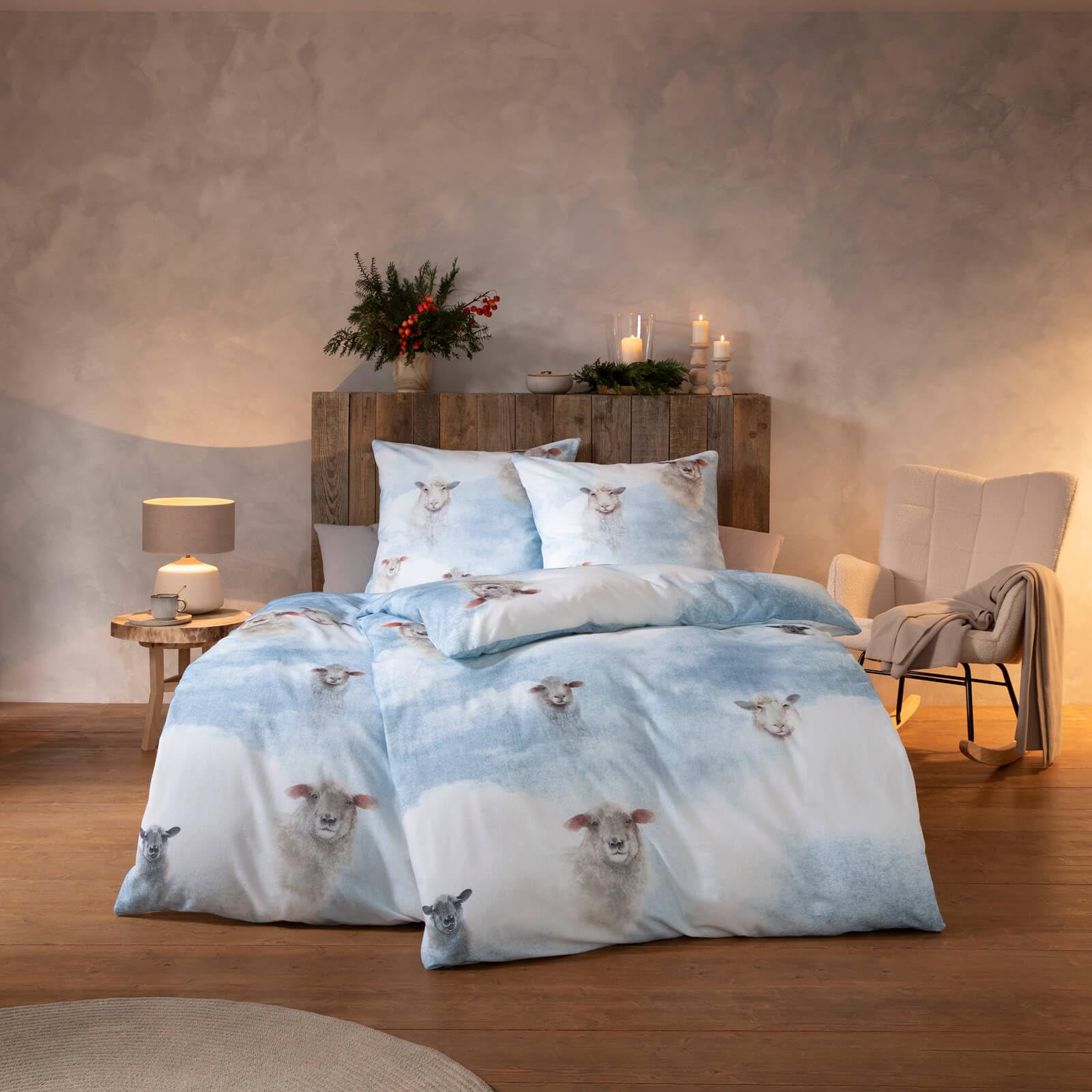 estella-bettw-sche-wilson-4457-630-bleu-kuschelflanell-mit-sch-fchen-motiv-135x2 image 5