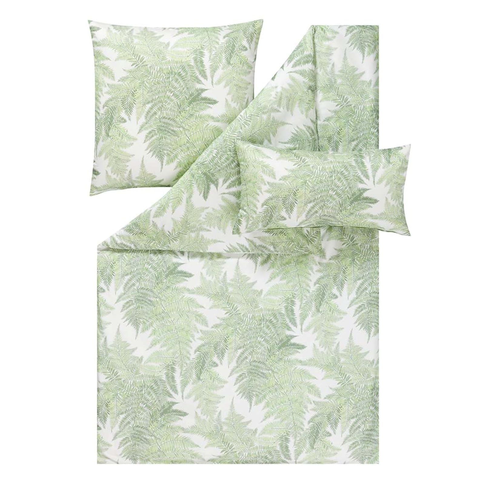 estella-mako-satin-bettw-sche-155x220-belara-gr-n-farn-bl-tter-wei-7971-530 image 2