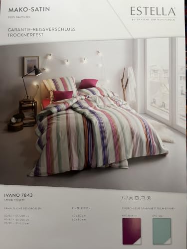 estella-ivano-mako-satin-bettw-sche-pink-135x200-80x80-cm image 6