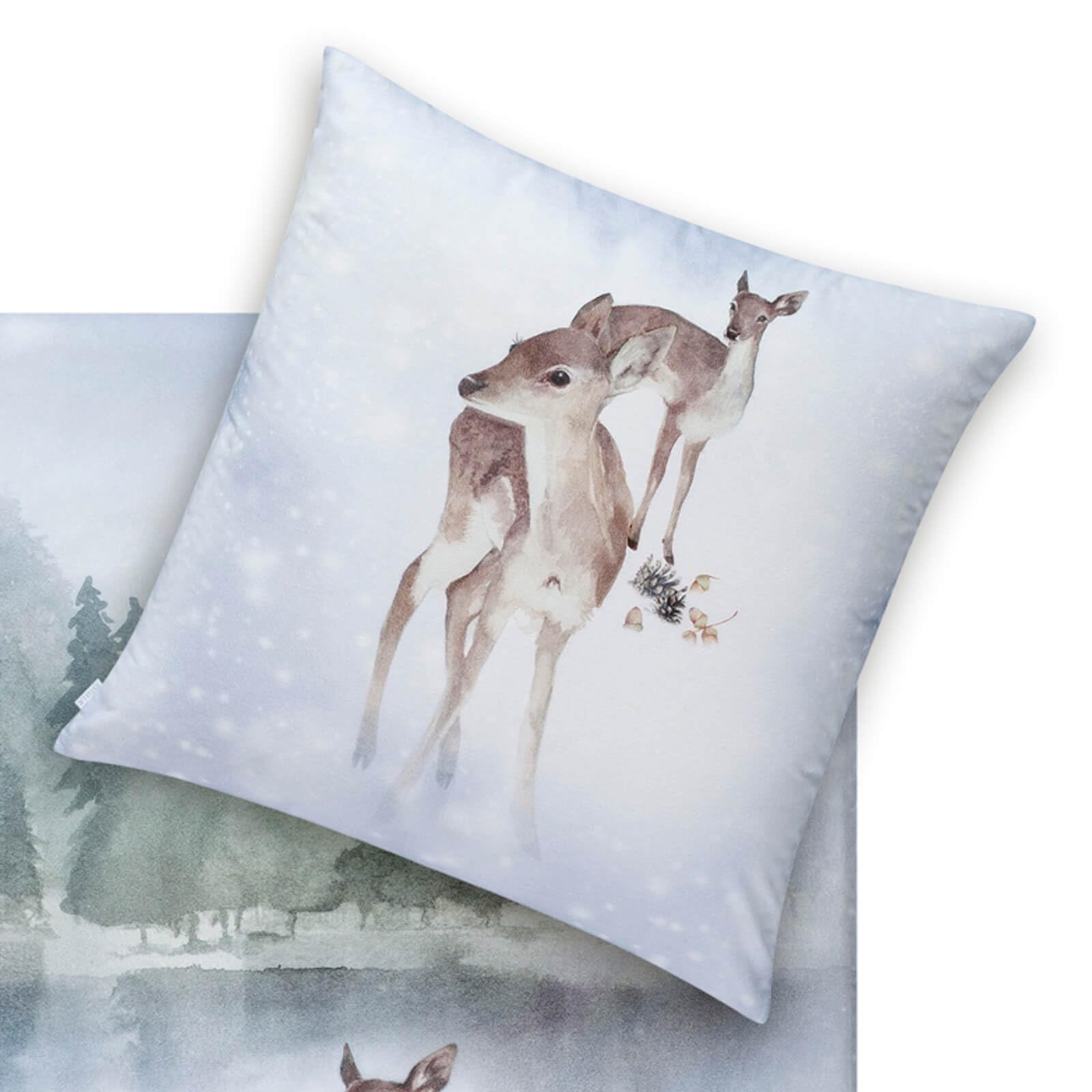 estella-iceland-4456-101-bettw-sche-kuschelflanell-135x200-cm-80x80-cm-schnee-10 image 2