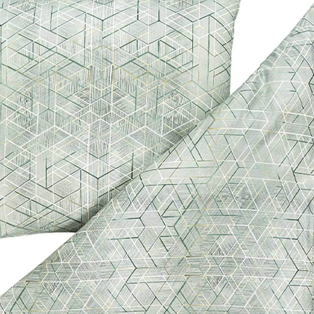 estella-mako-satin-bettw-sche-135x200-joaquin-khaki-rauten-gr-n-natur-7909-16 image 4