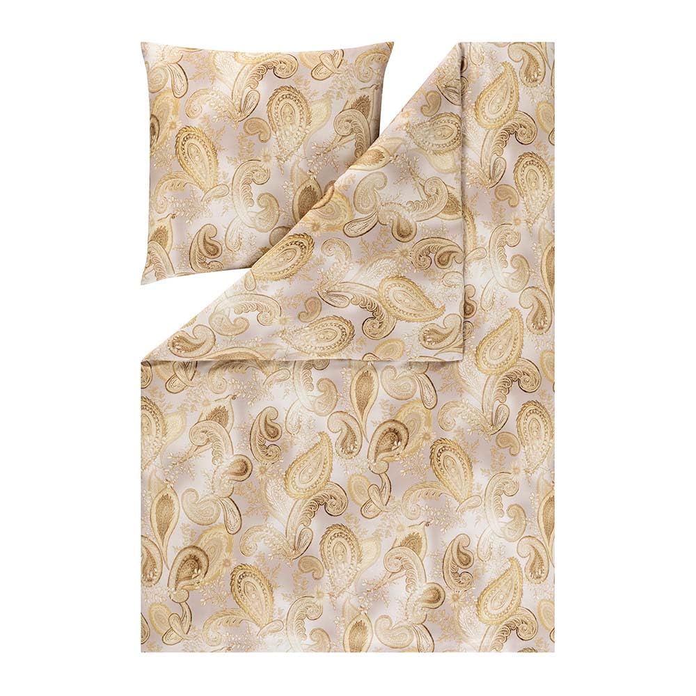 estella-ticiana-bettw-sche-altgold-mako-satin-100-bio-baumwolle-155x220-80x80-cm image 2