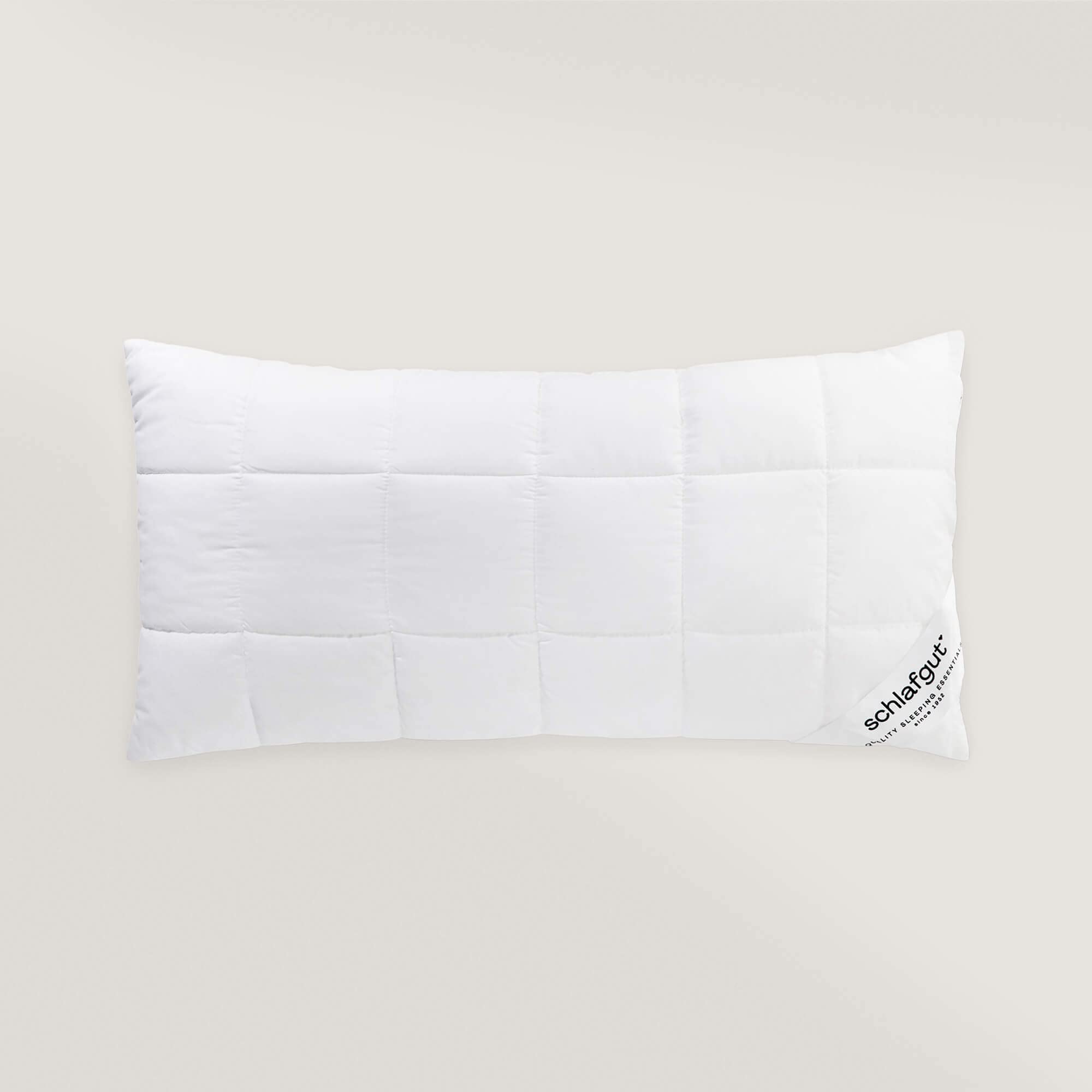 schlafgut-casual-faserkissen-wei-polyester image 1