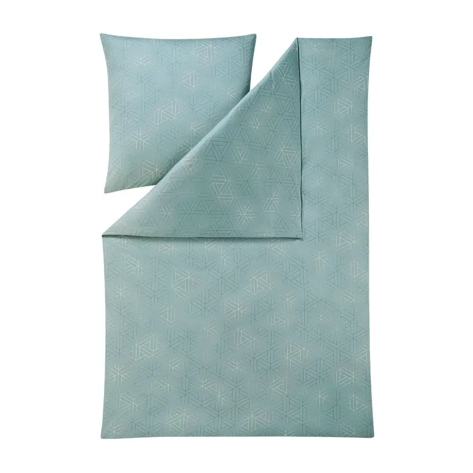 estella-atelier-bettw-sche-pippa-mako-interlock-jersey-mint-155x220-cm-80x80-cm- image 1