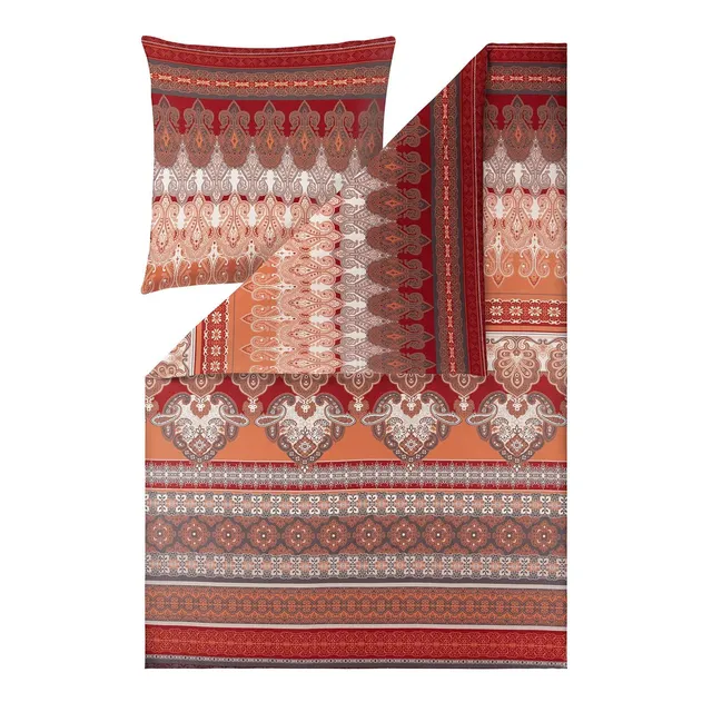 estella-martina-bettw-sche-orange-140x200-cm-70x90-cm-100-baumwolle-mako-interlo image 1