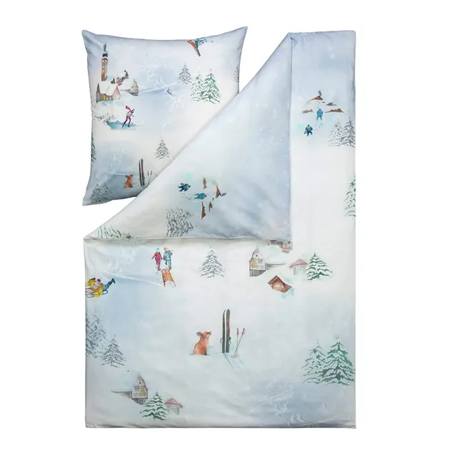 estella-st-anton-kuschelflanell-bettw-sche-schnee-140x200-cm-70x90-cm image 1