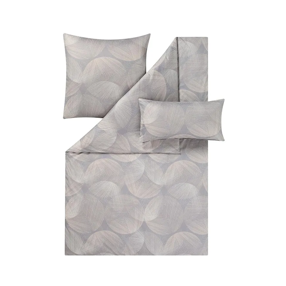 estella-dora-bettw-sche-135x200-80x80-cm-silber-100-baumwolle image 1
