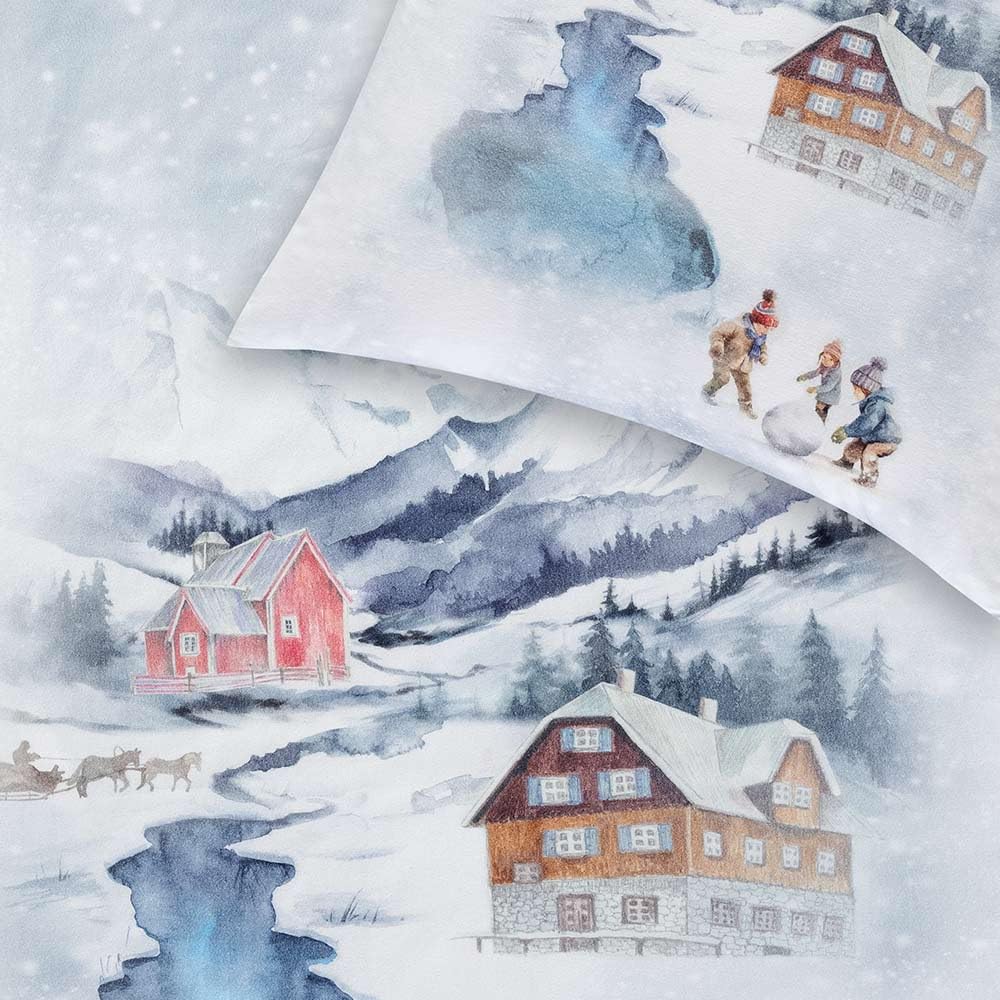 estella-mountain-lake-kuschelflanell-bettw-sche-155x220-80x80-cm-schnee-winterbe image 4