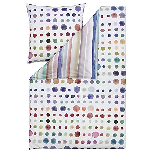 estella-joy-kuschelflanell-bettw-sche-135x200-cm-bunt-punkte-aquarell-wende-set image 3