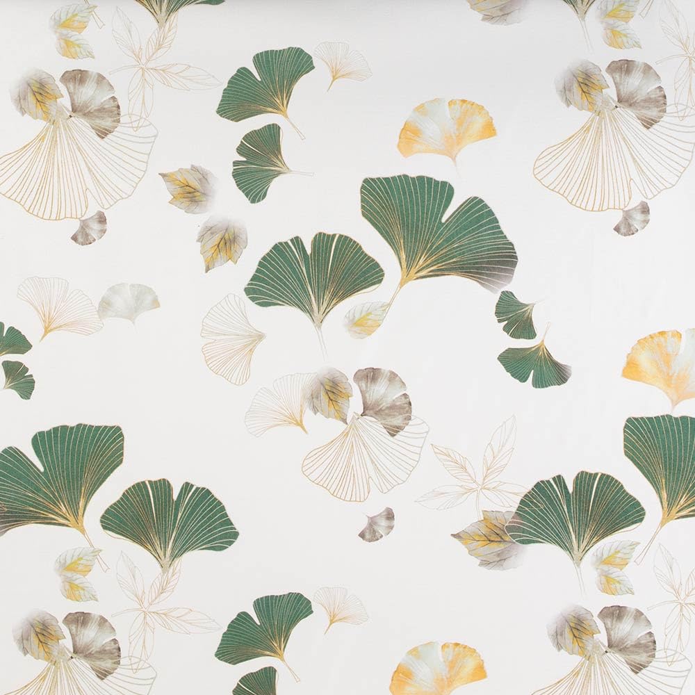 estella-gisele-bettw-sche-140x200-70x90-cm-gr-n-ginkgo-mako-satin-100-baumwolle image 3