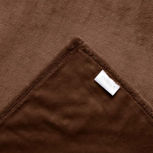 estella-kuscheldecke-polarflausch-braun-150x200-cm-microfaser-flanell-400-g-m image 6