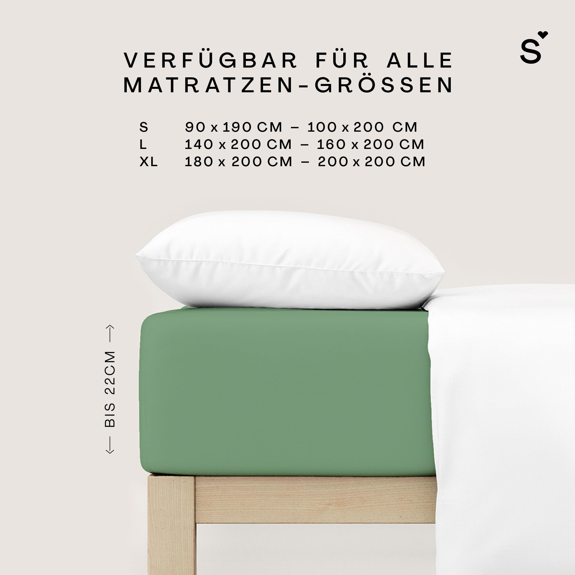 schlafgut-basic-cotton-spannbetttuch-140x200-160x200-cm-green-mid image 2