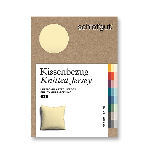 schlafgut-knitted-jersey-kissenbezug-80x80-cm-yellow-mid image 8
