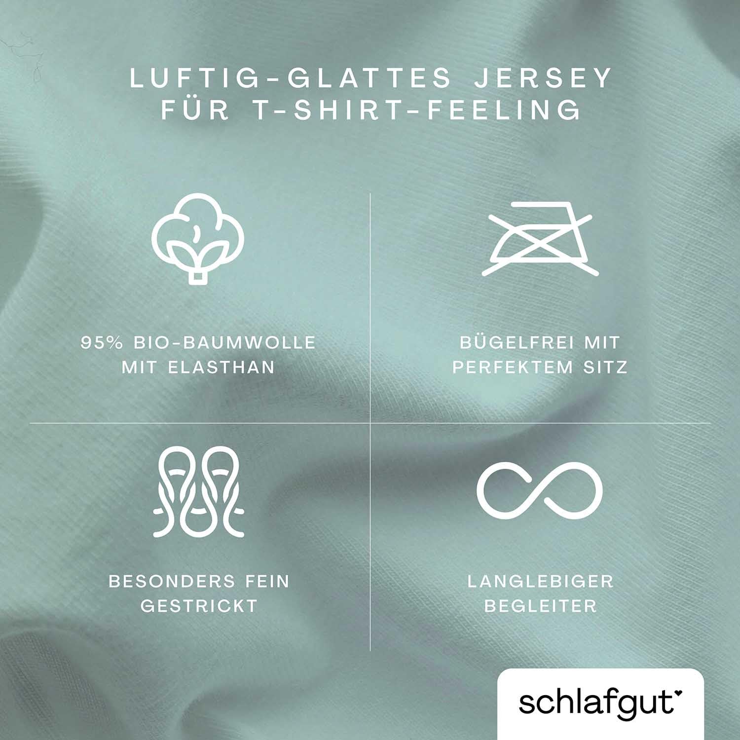 schlafgut-pure-flexibler-kissenbezug-s-xl-jersey-bio-baumwolle-petrol-licht image 3