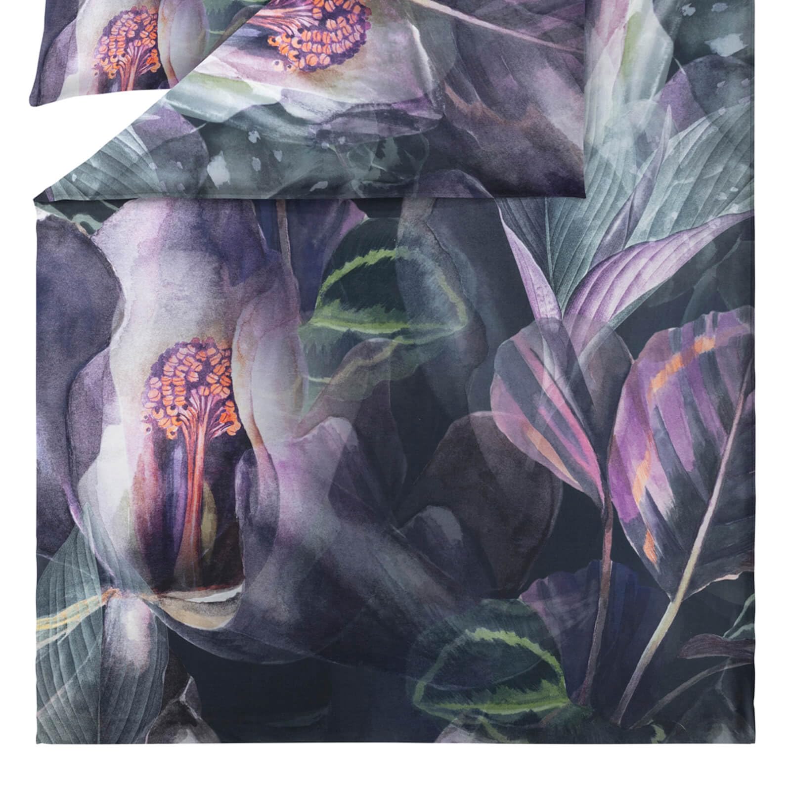 estella-kendra-bettw-sche-aubergine-135x200-80x80-mako-satin-100-baumwolle image 2