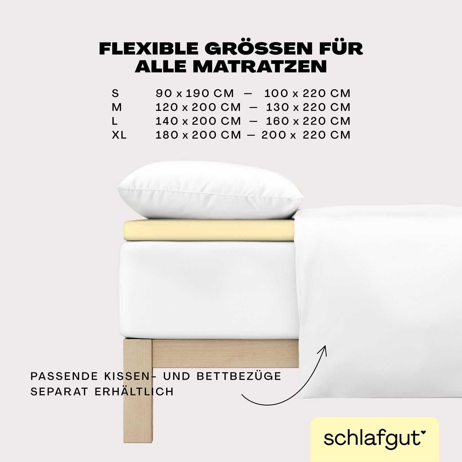 schlafgut-easy-jersey-elasthan-topper-spannbettlaken-120x200-bis-130x220-yellow- image 4