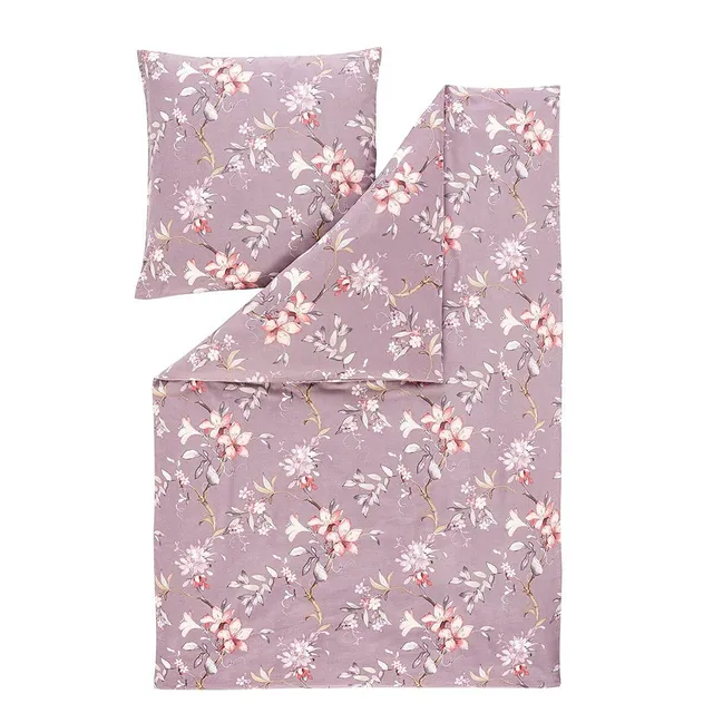 estella-feinflanell-bettw-sche-lavarone-mauve-135x200-cm-80x80-cm image 1