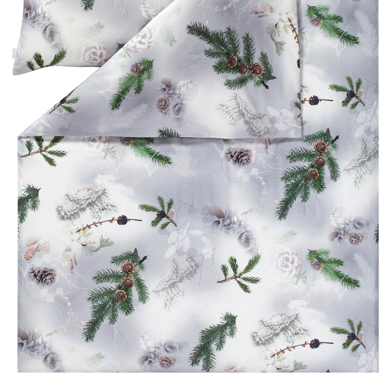 estella-kuschelflanell-bettw-sche-pine-twigs-4455-820-silber-155x220-cm image 3