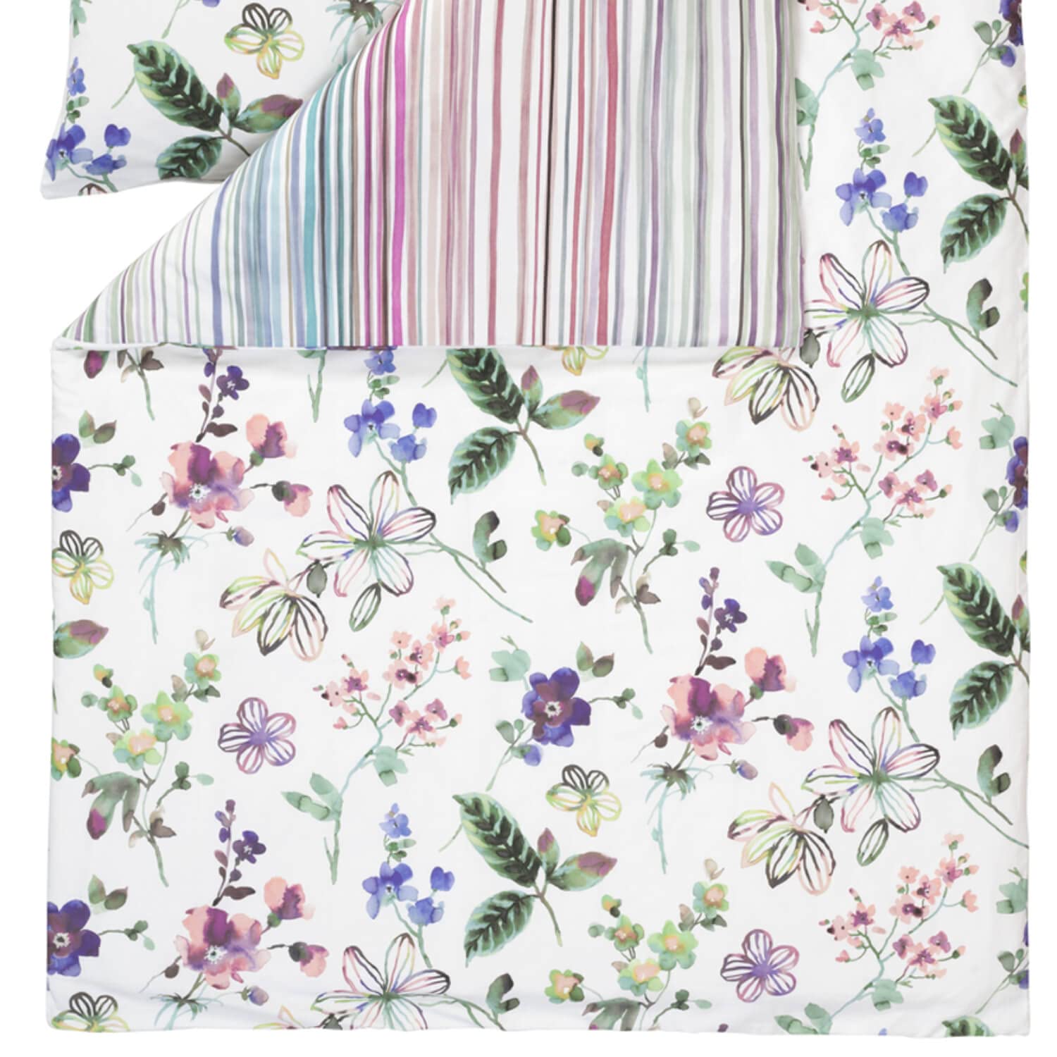 estella-lily-mako-satin-bettw-sche-135x200-cm-aquarell-blumen image 3