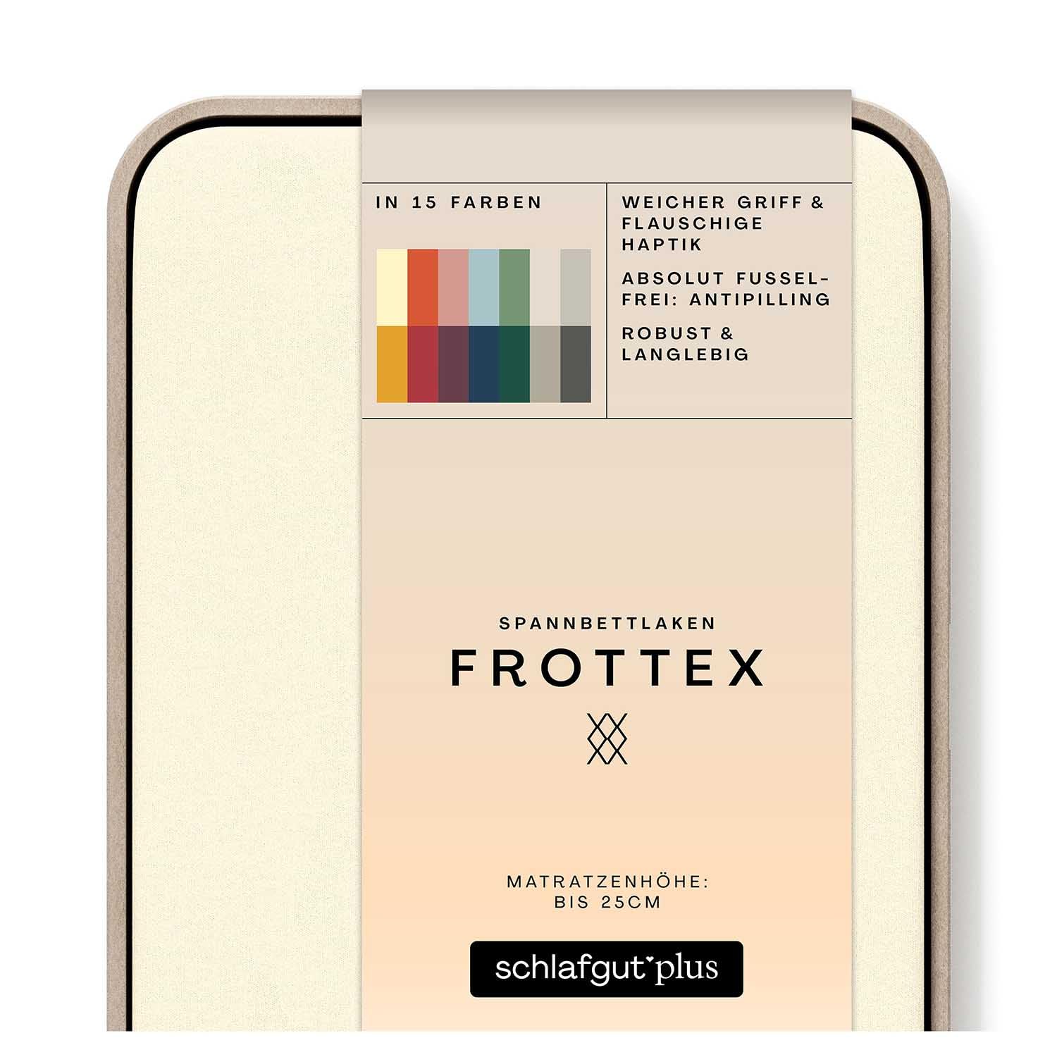 schlafgut-frottex-spannbettlaken-120x200-cm-frottee-baumwolle-yellow-light image 1