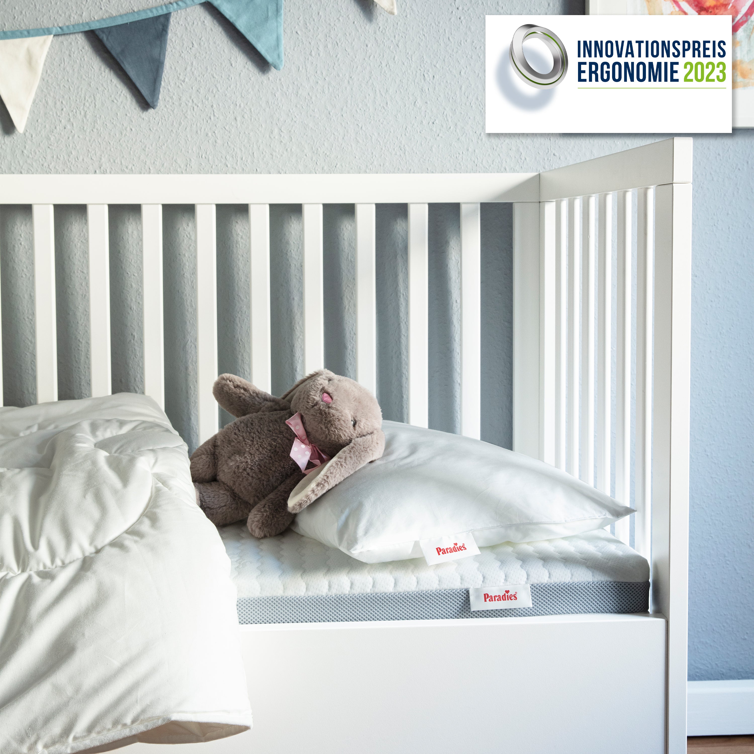 paradies-maja-kindermatratze-70-x-140-cm-mit-l-ftungskan-len image 2