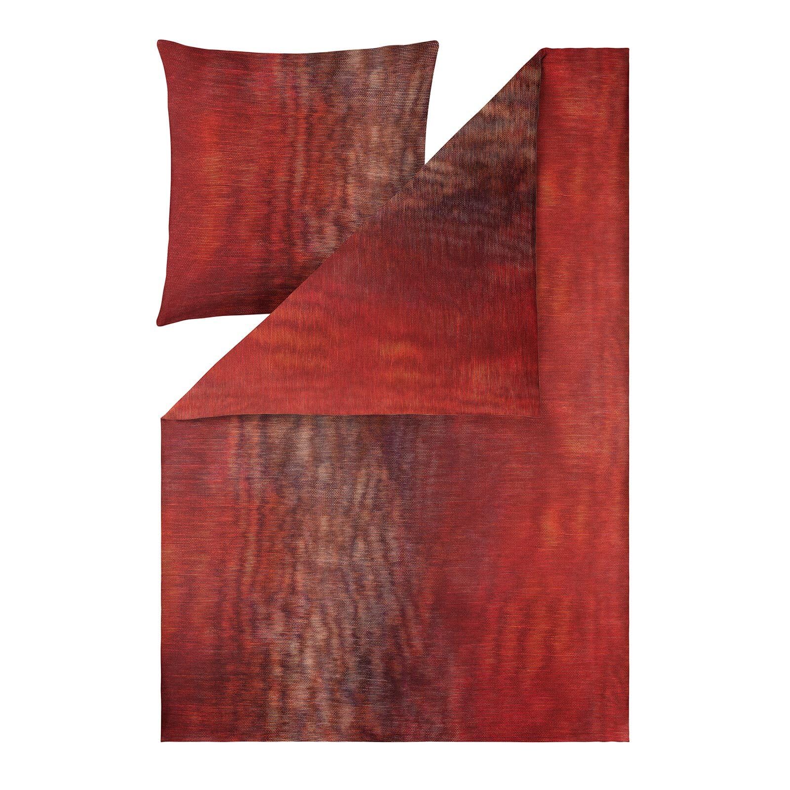 estella-arno-bettw-sche-135x200-cm-80x80-cm-bordeaux-farbverlauf-mako-jersey image 1