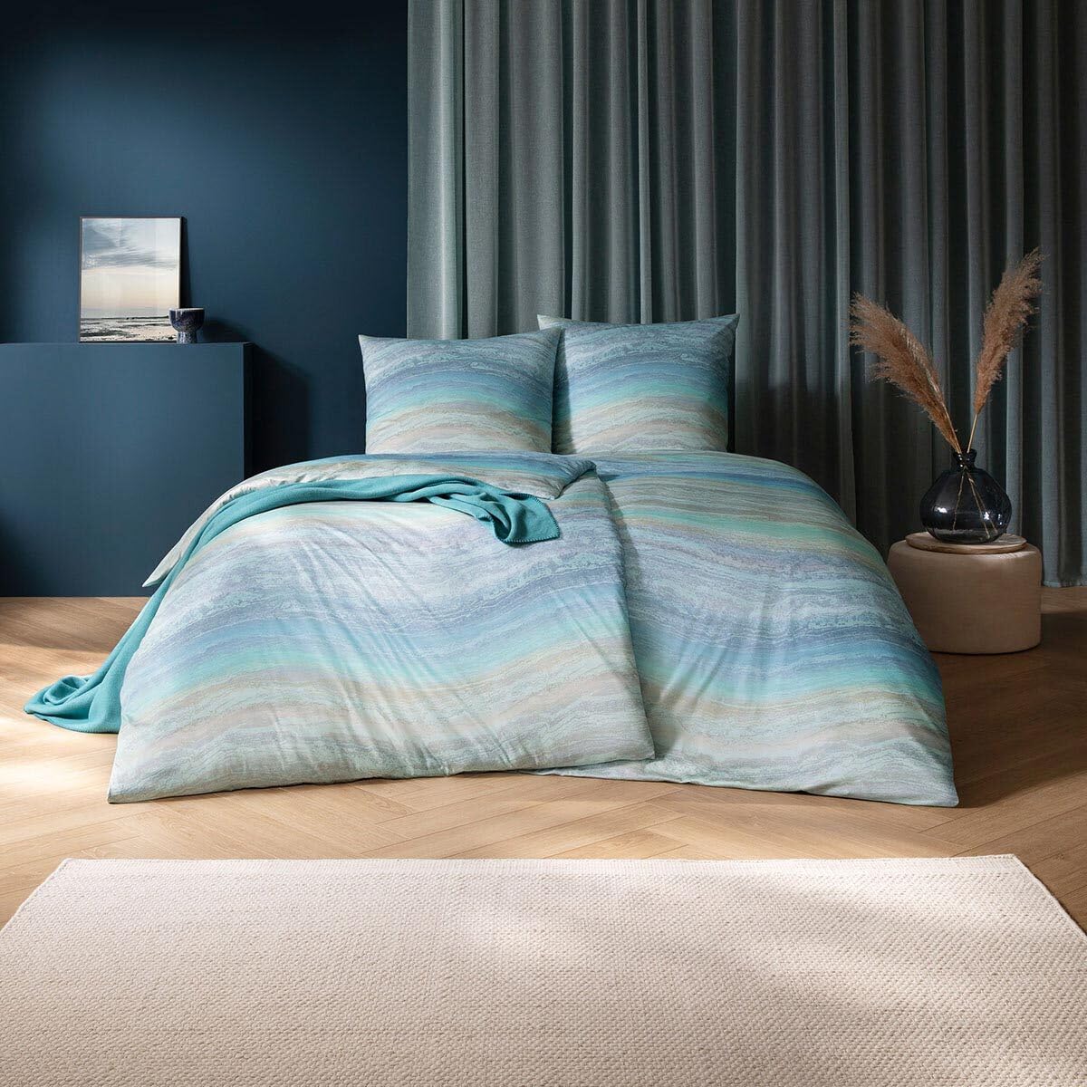 estella-mako-interlock-jersey-bettw-sche-maike-azur-100-mako-baumwolle image 2