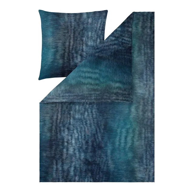 estella-arno-bettw-sche-135x200-cm-80x80-cm-dunkelblau-farbverlauf-mako-jersey image 1