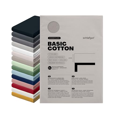 schlafgut-basic-cotton-spannbettlaken-180x200-cm-sand-mid image 6