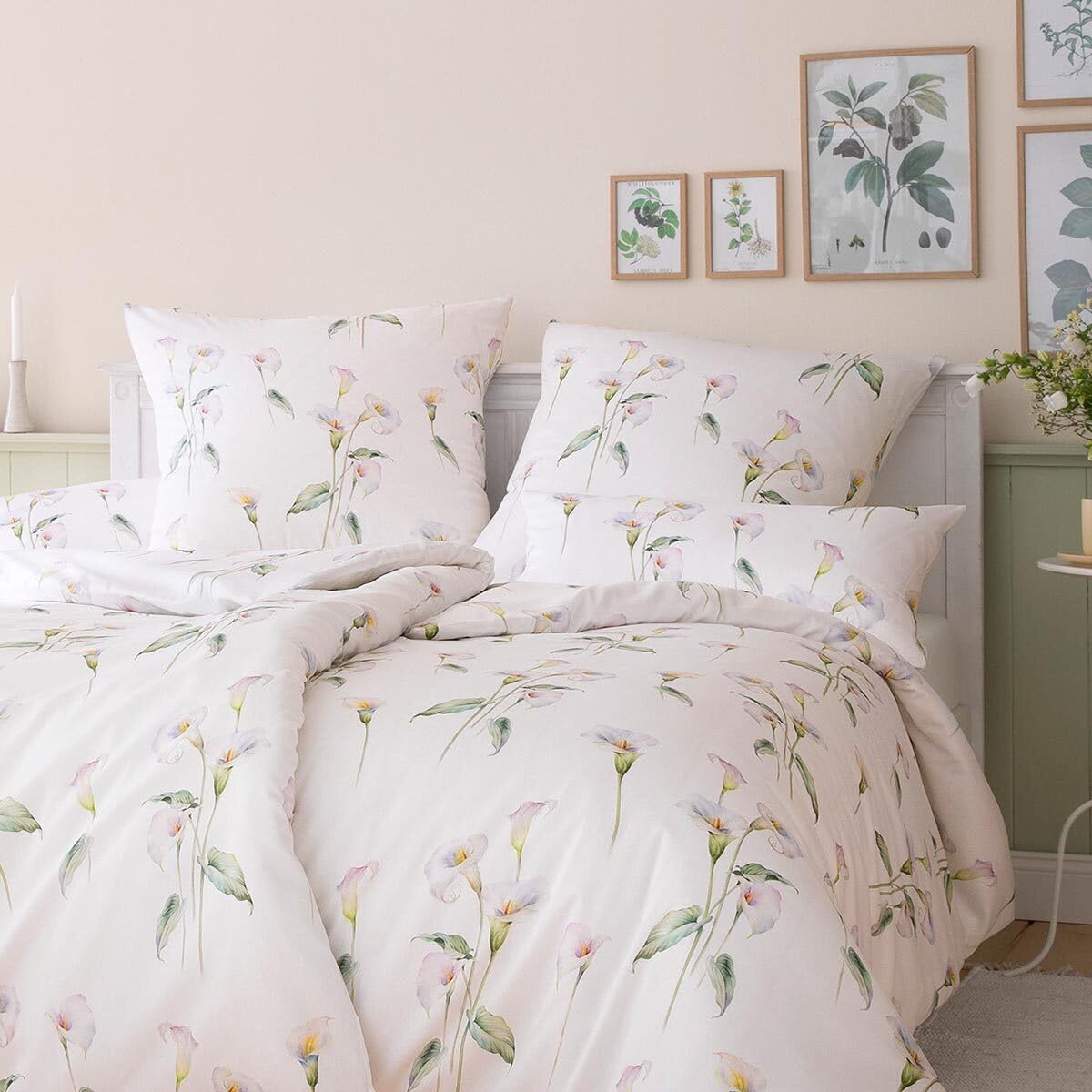 estella-satin-de-luxe-bettw-sche-calla-gr-n-155x220-80x80-40x80 image 3
