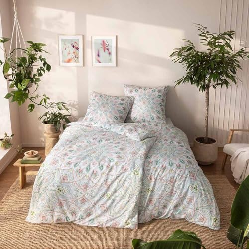 estella-jamiro-bio-mako-satin-bettw-sche-155x220-gras-gr-n-mandala-orient image 6