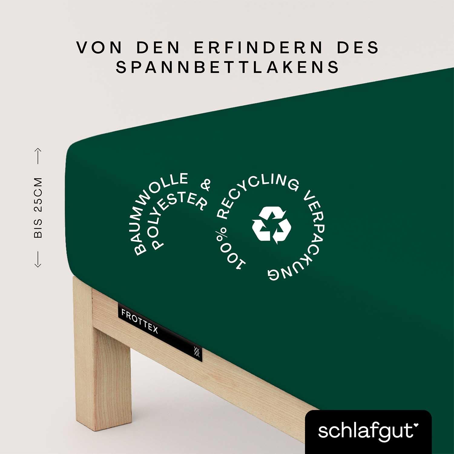 schlafgut-frottex-spannbettlaken-120x200-cm-frottee-green-deep image 2