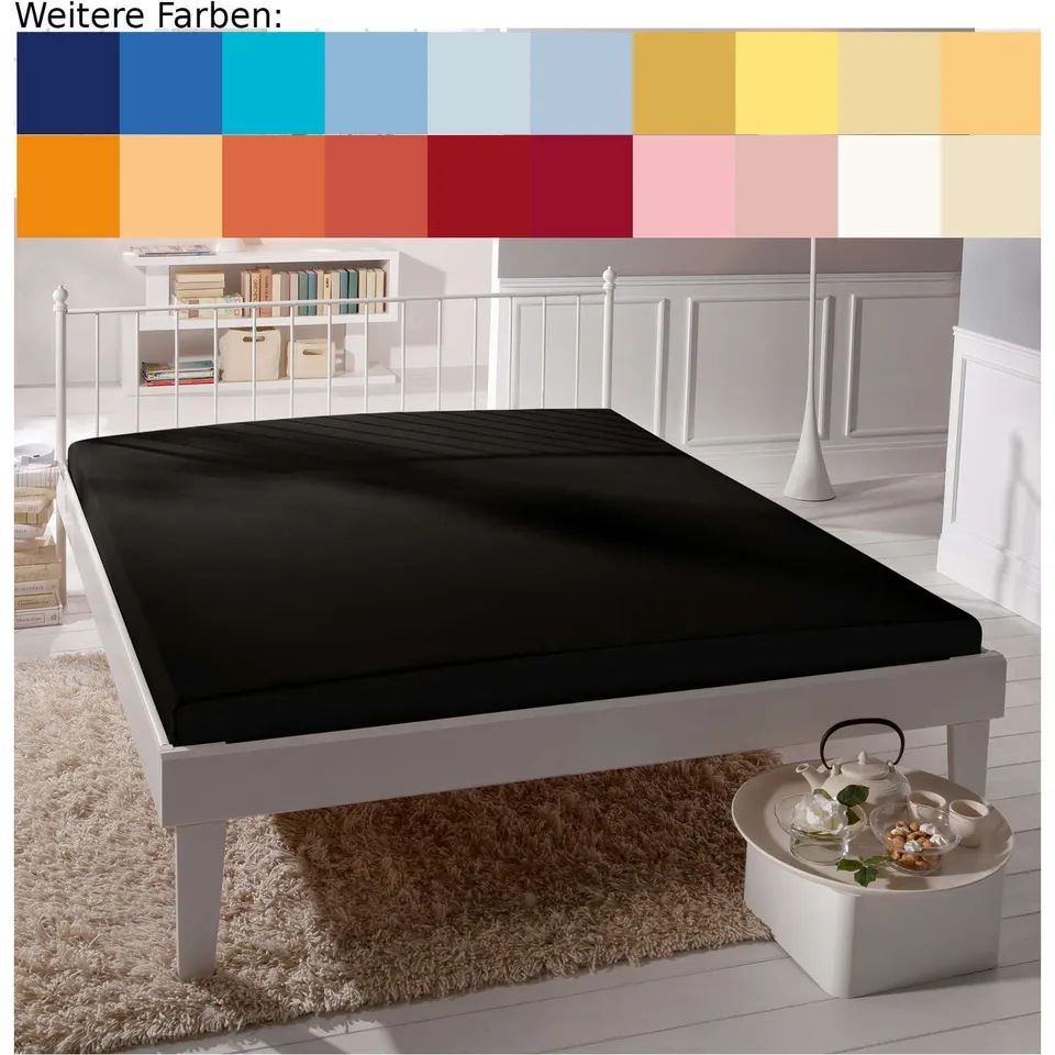 estella-feinjersey-spannbetttuch-schwarz-100-baumwolle image 1