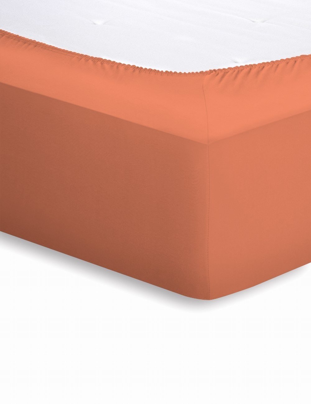 schlafgut-mako-jersey-interlock-spannbetttuch-aloe-vera-kupfer-140-x-200-cm image 2