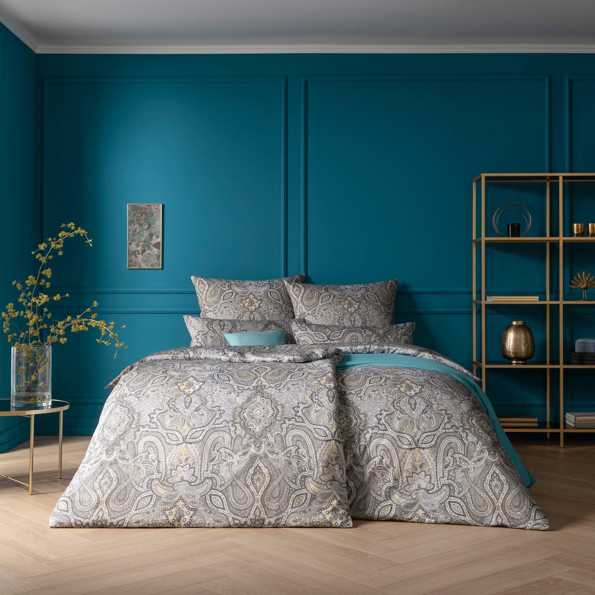 estella-fernanda-mako-satin-bettw-sche-grau-135x200-cm-40x80-cm-80x80-cm image 2