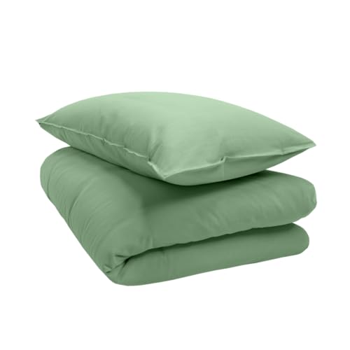 schlafgut-knitted-jersey-bettw-sche-set-135x200-cm-40x80-cm-green-mid image 6