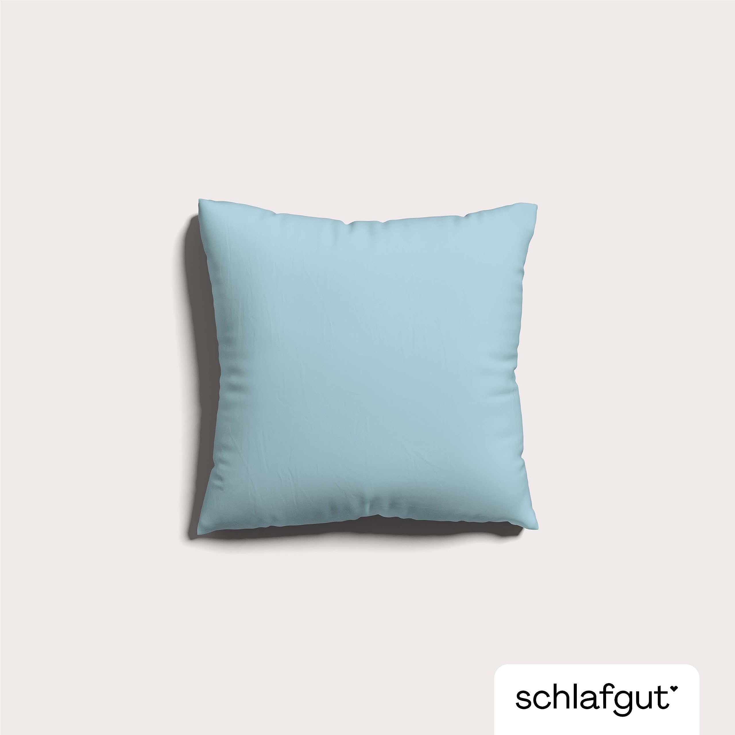 schlafgut-knitted-jersey-kissenbezug-40x40-cm-bio-baumwolle-blue-light image 2