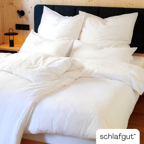 schlafgut-knitted-jersey-bettw-sche-set-135x200-cm-40x80-cm-full-white image 7