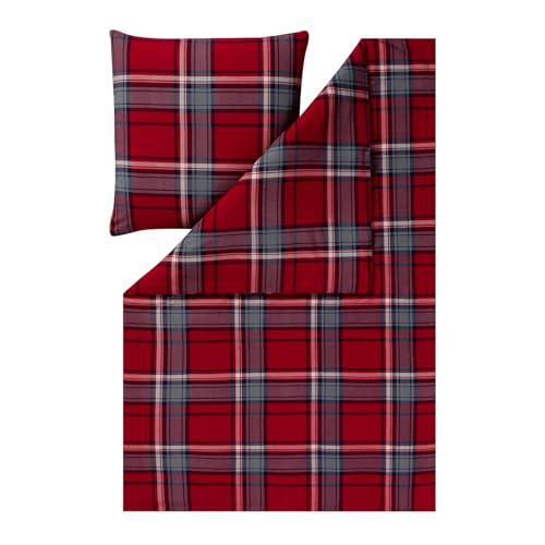 estella-hannes-kuschelflanell-bettw-sche-140x200-70x90-cm-rot-100-baumwolle image 6