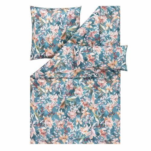 estella-estera-mako-satin-bettw-sche-155x220-blautanne-bl-ten-lilien-7960-581 image 7