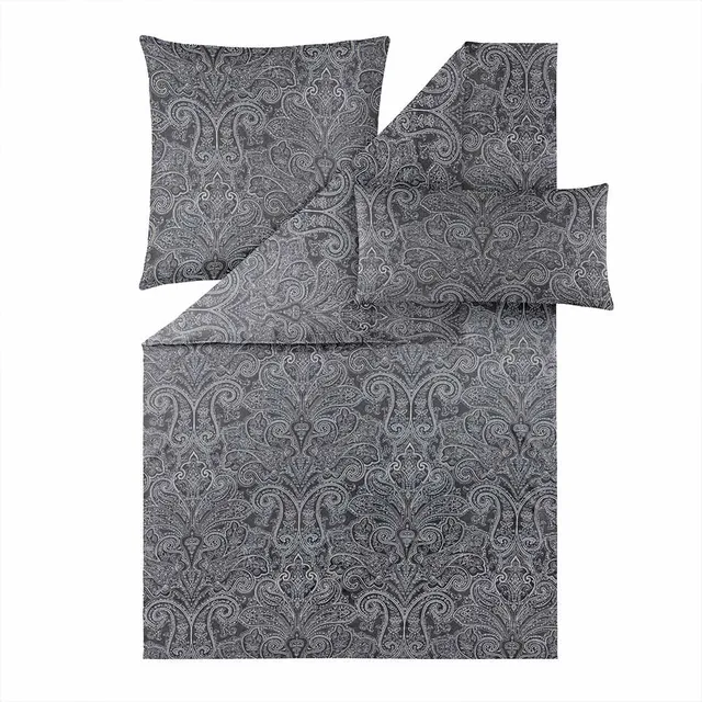 estella-schweizer-premium-satin-bettw-sche-helene-anthrazit-paisley image 1
