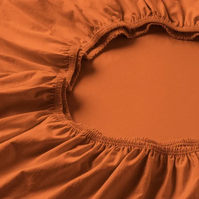 estella-topper-spannbetttuch-terracotta-97-baumwolle image 1
