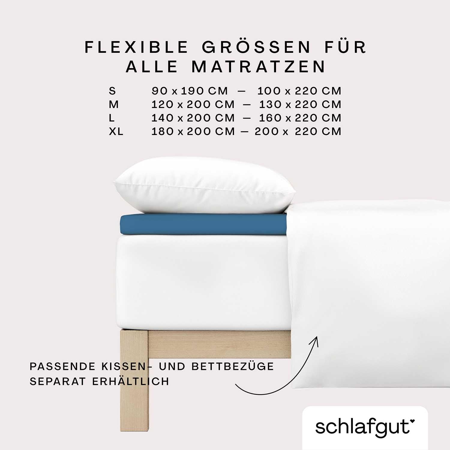 schlafgut-pure-topper-spannbettlaken-90-x-200-cm-bio-baumwolle-blue-mid image 4