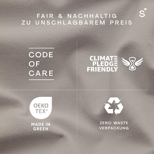schlafgut-basic-cotton-spannbettlaken-180x200-cm-sand-mid image 8