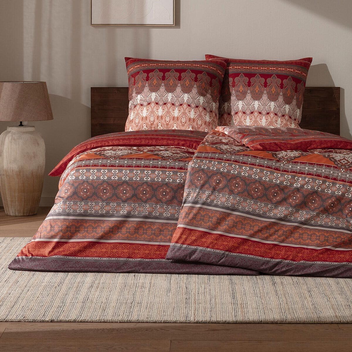 estella-martina-bettw-sche-orange-140x200-cm-70x90-cm-100-baumwolle-mako-interlo image 3