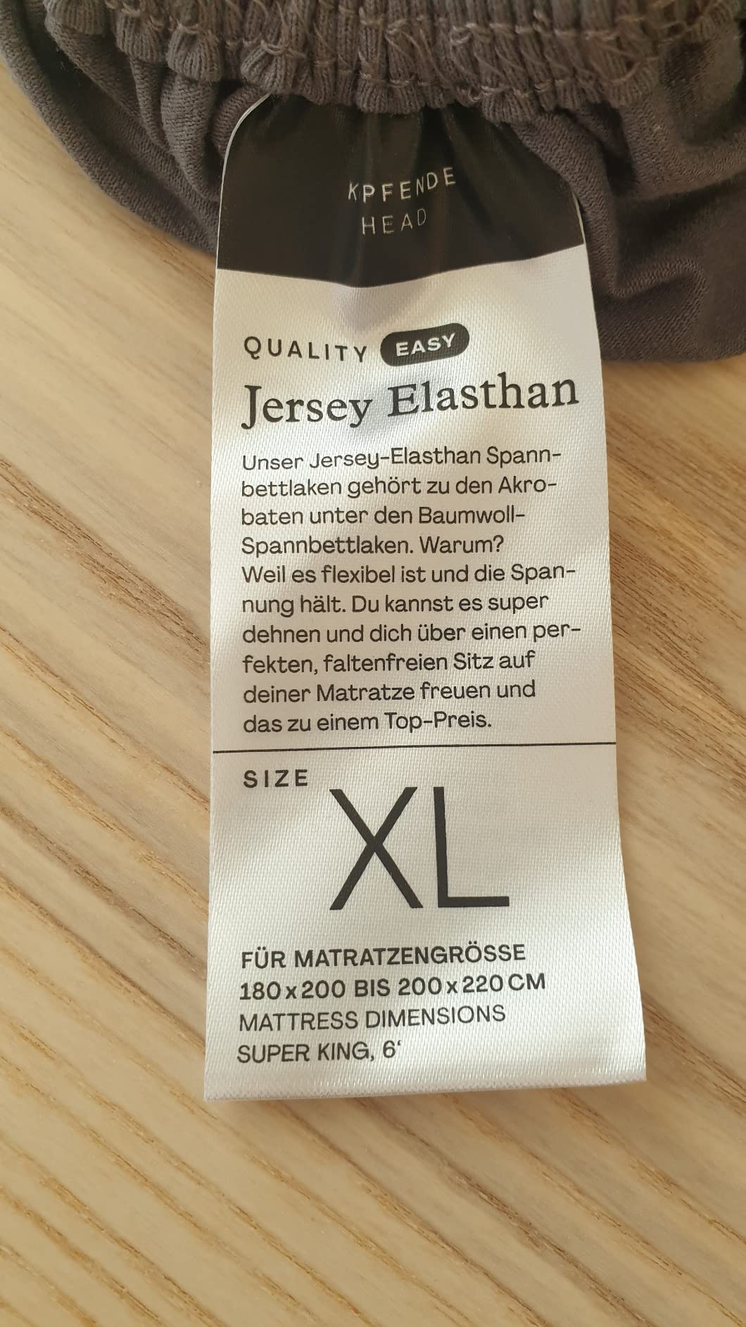 Endlich straff auf Boxspring