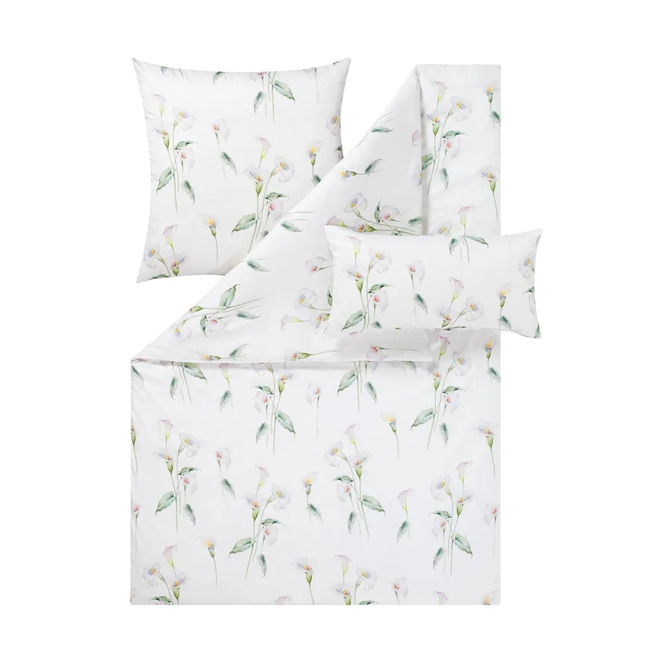 estella-satin-de-luxe-bettw-sche-calla-gr-n-155x220-80x80-40x80 image 1