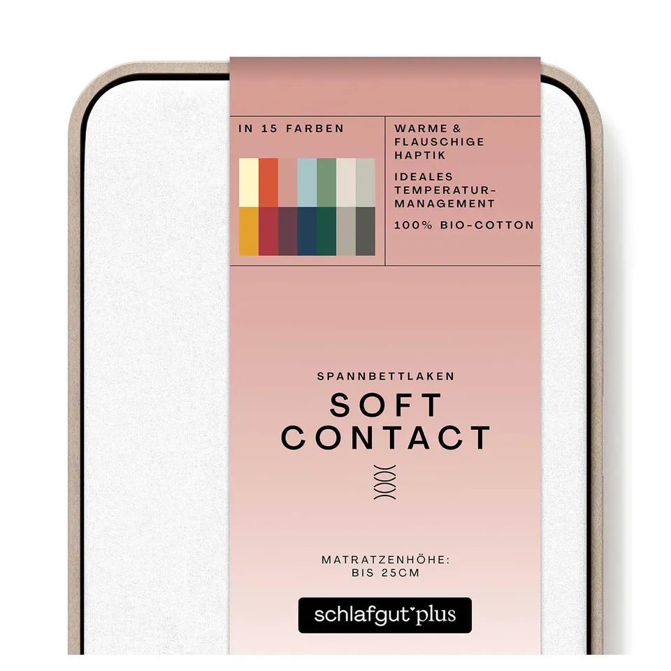 schlafgut-soft-contact-spannbettlaken-100x200-cm-baumwolle-full-white image 1
