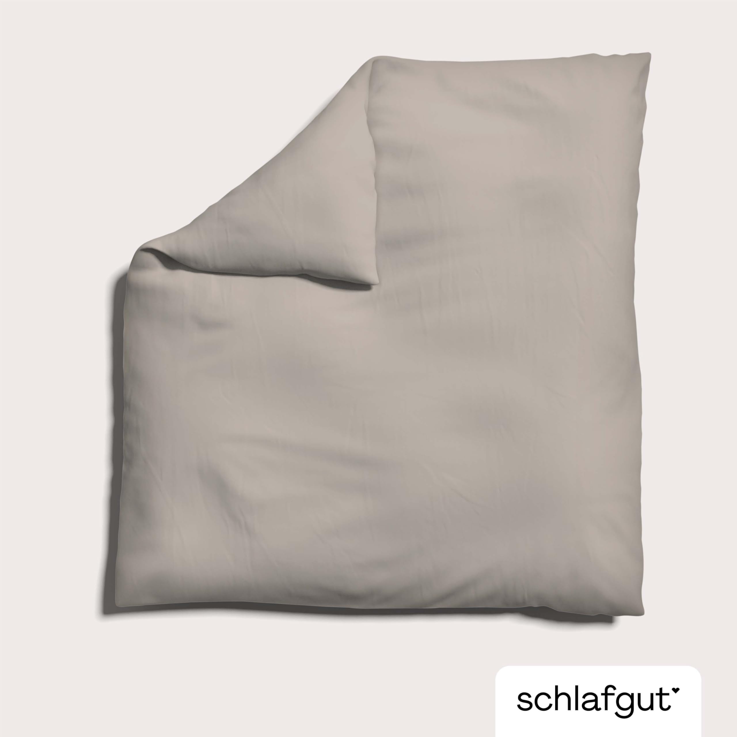 schlafgut-knitted-jersey-bettdeckenbezug-240x220-cm-sand-mid-uni image 2